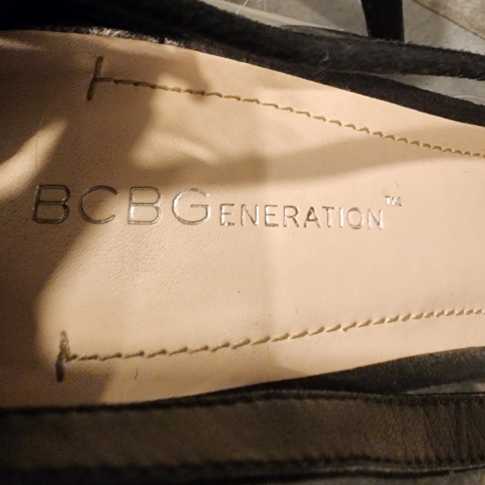 Bcbgeneration Black And Clear Transparent Pointed… - image 3